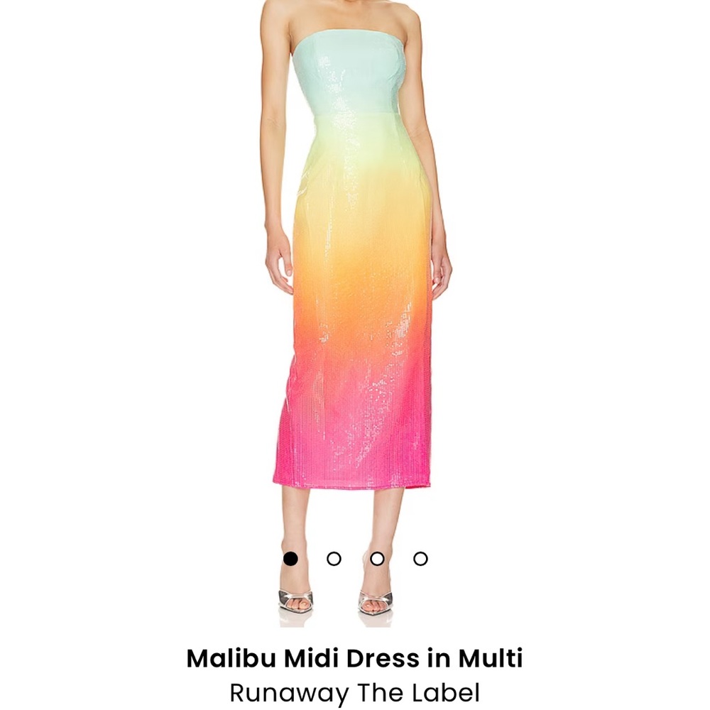 Ombré runaway the label Malibu midi dress